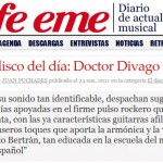 Efe Eme habla del último disco de Doctor Divago