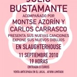 11/09/10 Julio Bustamante con C. Carrasco y M. Azorín. Concierto en Slaughterhouse