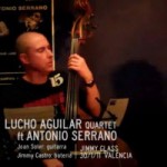Lucho Aguilar Quartet ft. Antonio Serrano en Jimmy Glass, “Travels”