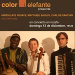 Concierto Cool Afro-Jazz en Color Elefante (Ruzafa)
