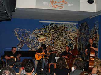 Eva Dénia Trad Quartet, Café Mercedes junio 2010