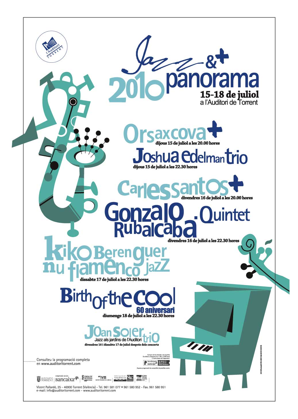 L’auditori Torrent: Jazz + Panorama